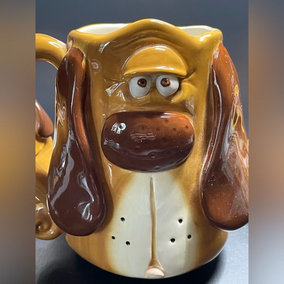 Douglas By Russ Berrie Dog Coffee Mug & 2 Jars Trinket Sugar Tea Anthropomorphic - Picture 4 of 11